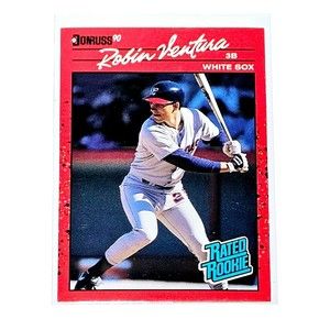 Robin Ventura RATED ROOKIE Card #28 Donruss 1990 NM